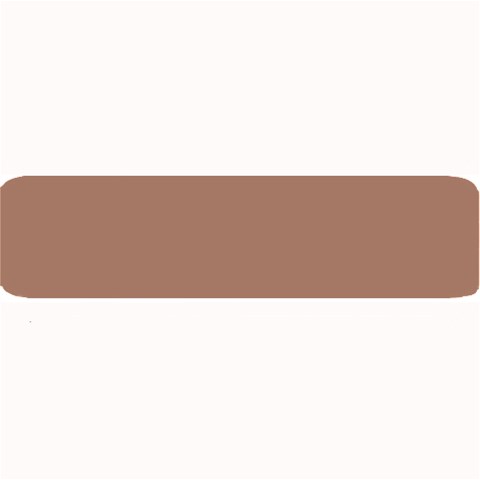 Mocha Mousse Hex Code #a47864 Large Bar Mat from ArtsNow.com 32 x8.5  Bar Mat