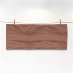 Mocha Mousse Hex Code #a47864 Hand Towel