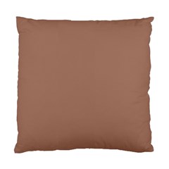 Mocha Mousse Hex Code #a47864 Standard Cushion Case (Two Sides) from ArtsNow.com Back