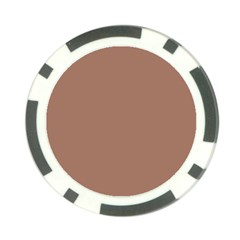 Mocha Mousse Hex Code #a47864 Poker Chip Card Guard (10 pack) from ArtsNow.com Back