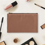 Mocha Mousse Hex Code #a47864 Cosmetic Bag (Medium)
