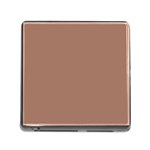 Mocha Mousse Hex Code #a47864 Memory Card Reader (Square 5 Slot)