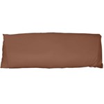 Mocha Mousse Hex Code #a47864 21 x60  Body Pillow Case Dakimakura (Two Sides)