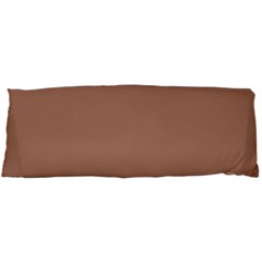 Mocha Mousse Hex Code #a47864 15 x40  Body Pillow Case Dakimakura (Two Sides) from ArtsNow.com Front