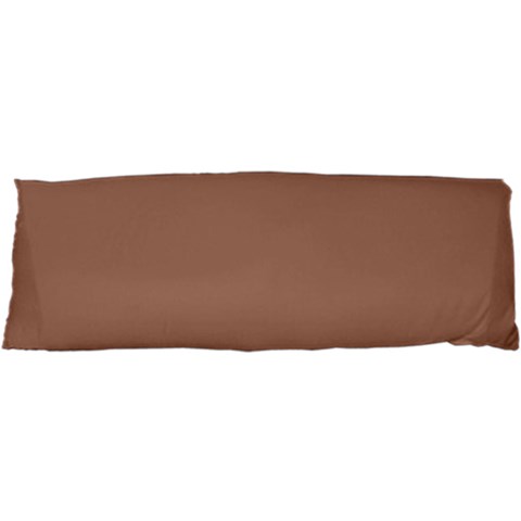 Mocha Mousse Hex Code #a47864 17 x47  Body Pillow Case Dakimakura (Two Sides) from ArtsNow.com Front