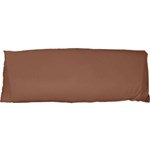 Mocha Mousse Hex Code #a47864 25 x67  Body Pillow Case Dakimakura (Two Sides)