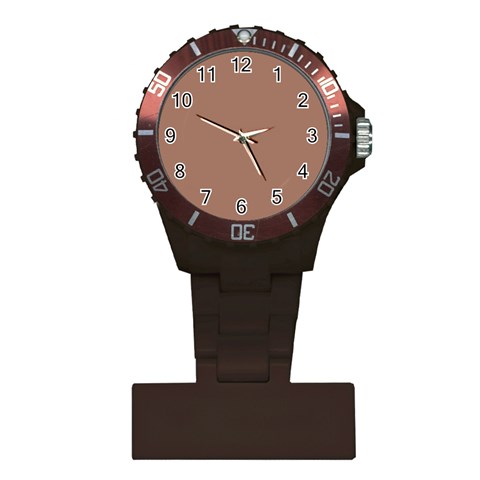 Mocha Mousse Hex Code #a47864 Plastic Nurses Watch from ArtsNow.com Front