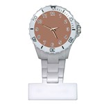 Mocha Mousse Hex Code #a47864 Plastic Nurses Watch
