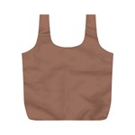 Mocha Mousse Hex Code #a47864 Full Print Recycle Bag (M)