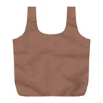 Mocha Mousse Hex Code #a47864 Full Print Recycle Bag (L)
