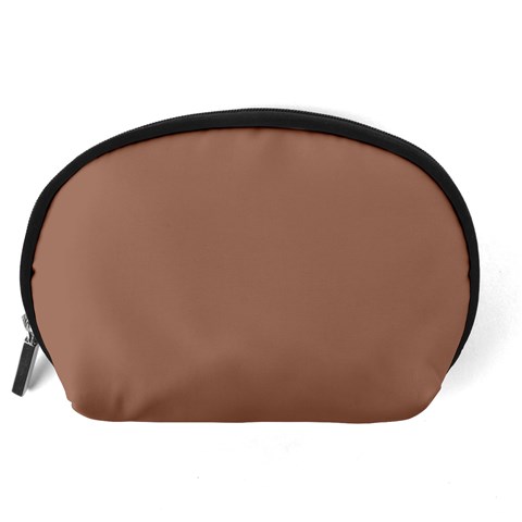 Mocha Mousse Hex Code #a47864 Accessory Pouch (Large) from ArtsNow.com Back