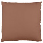 Mocha Mousse Hex Code #a47864 Standard Premium Plush Fleece Cushion Case (One Side)