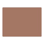 Mocha Mousse Hex Code #a47864 Two Sides Premium Plush Fleece Blanket (Mini)