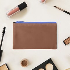 Mocha Mousse Hex Code #a47864 Cosmetic Bag (XS) from ArtsNow.com Front