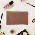 Mocha Mousse Hex Code #a47864 Cosmetic Bag (XS)