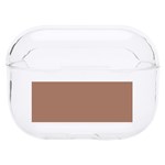 Mocha Mousse Hex Code #a47864 Hard PC AirPods Pro Case