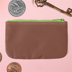 Mocha Mousse Hex Code #a47864 Large Coin Purse from ArtsNow.com Back