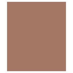 Mocha Mousse Hex Code #a47864 Drawstring Pouch (XS) from ArtsNow.com Front