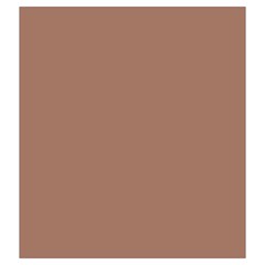 Mocha Mousse Hex Code #a47864 Drawstring Pouch (2XL) from ArtsNow.com Back