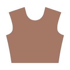 Mocha Mousse Hex Code #a47864 Cotton Crop Top from ArtsNow.com Front