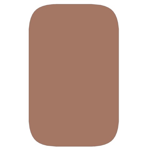 Mocha Mousse Hex Code #a47864 Waist Pouch (Small) from ArtsNow.com Back