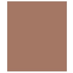 Mocha Mousse Hex Code #a47864 Waist Pouch (Small) from ArtsNow.com Back Strap
