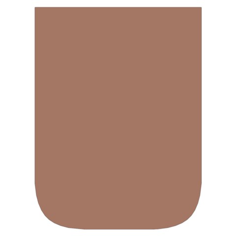Mocha Mousse Hex Code #a47864 Waist Pouch (Large) from ArtsNow.com Front Pocket