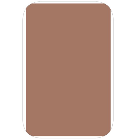 Mocha Mousse Hex Code #a47864 Belt Pouch Bag (Large) from ArtsNow.com Back