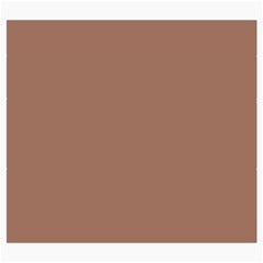 Mocha Mousse Hex Code #a47864 Roll Up Canvas Pencil Holder (S) from ArtsNow.com Front