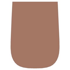 Mocha Mousse Hex Code #a47864 Wristlet Pouch Bag (Small) from ArtsNow.com Right Side