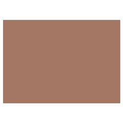 Mocha Mousse Hex Code #a47864 Wristlet Pouch Bag (Small) from ArtsNow.com Belt Loop
