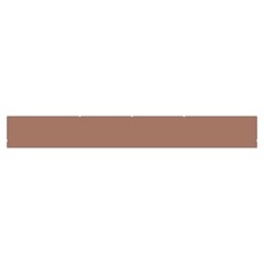 Mocha Mousse Hex Code #a47864 Make Up Case (Small) from ArtsNow.com Zipper Tape Front