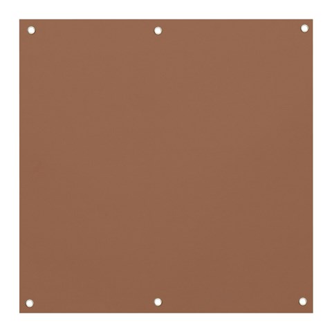 Mocha Mousse Hex Code #a47864 Banner and Sign 3  x 3  from ArtsNow.com Front