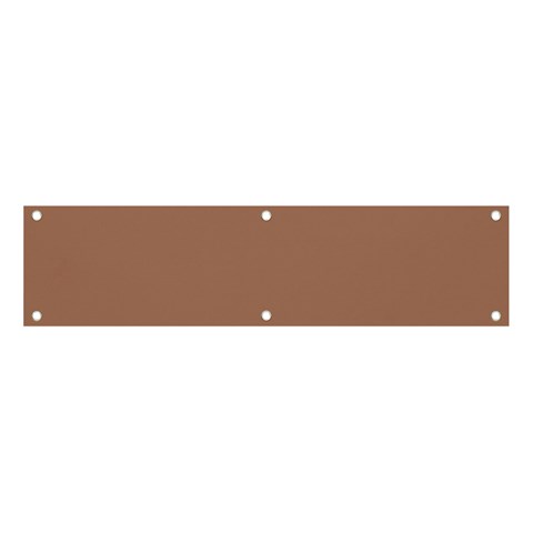 Mocha Mousse Hex Code #a47864 Banner and Sign 4  x 1  from ArtsNow.com Front