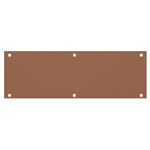 Mocha Mousse Hex Code #a47864 Banner and Sign 6  x 2 