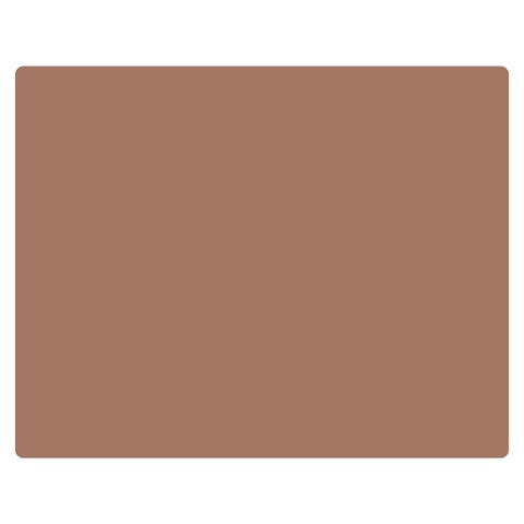 Mocha Mousse Hex Code #a47864 Premium Plush Fleece Blanket (Medium) from ArtsNow.com 60 x50  Blanket Front