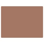 Mocha Mousse Hex Code #a47864 Premium Plush Fleece Blanket (Extra Small)