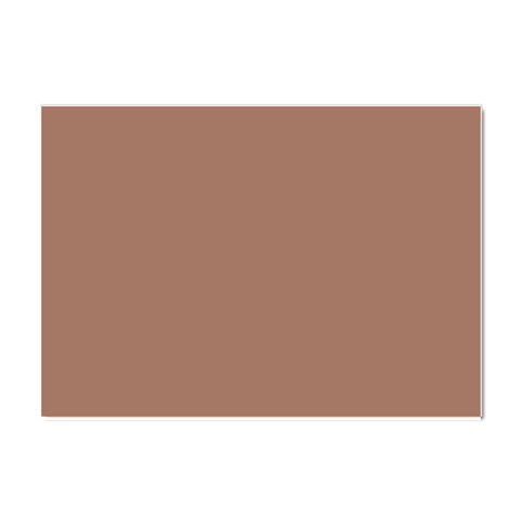 Mocha Mousse Hex Code #a47864 Crystal Sticker (A4) from ArtsNow.com Front
