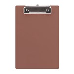 Mocha Mousse Hex Code #a47864 A5 Acrylic Clipboard