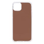 Mocha Mousse Hex Code #a47864 iPhone 14 Plus TPU UV Print Case