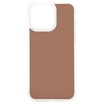 Mocha Mousse Hex Code #a47864 iPhone 15 Plus TPU UV Print Case
