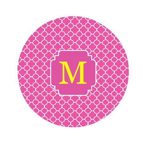 Moroccan Pattern Mini Round Mirror from ArtsNow.com Front