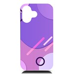 Colorful Labstract Wallpaper Theme iPhone 16 Black UV Print PC Hardshell Case