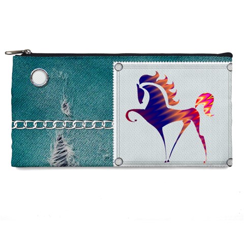 horse73 Pencil Case from ArtsNow.com Front