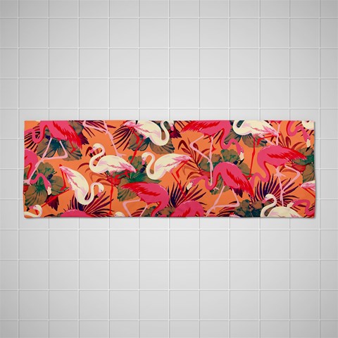 Flamingo 39 X13  Super Absorbent Bath Towel from ArtsNow.com Front