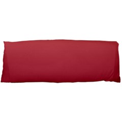 Coral Pink To Burgundy Red Linear Gradient 15 x40  Body Pillow Case Dakimakura (Two Sides) from ArtsNow.com Front