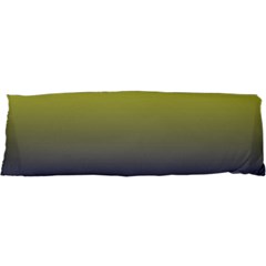 Electric Yellow To Navy Blue Linear Gradient 21 x63  Body Pillow Case Dakimakura (Two Sides) from ArtsNow.com Back