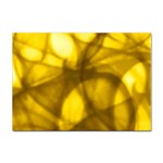 goldenrod_batik_pattern Sticker A4 (10 pack)