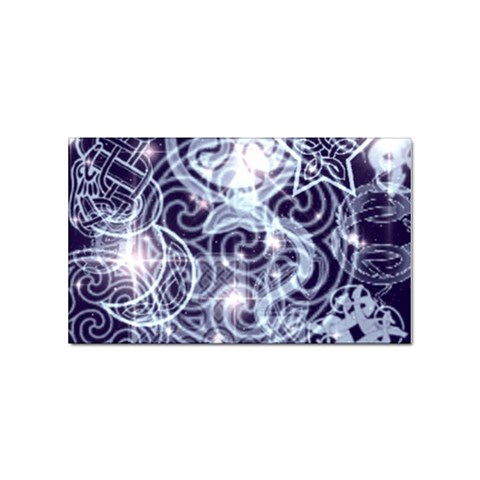 celtic_patterns_with_stars Sticker (Rectangular) from ArtsNow.com Front