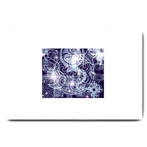 celtic_patterns_with_stars Large Doormat from ArtsNow.com 30 x20  Door Mat